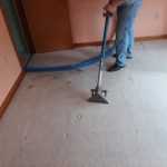 Rental unit carpet cleaning