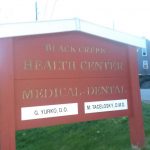 Sign for the Black Creek Medical and Dental Center